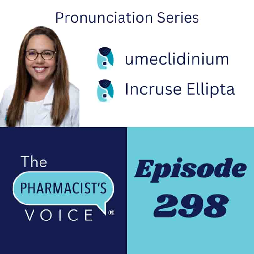 This is episode artwork for The Pharmacist's Voice Podcast Episode 298.